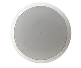 8" Ceiling Speaker with 70/100V Transformer and Low Impedance Operation for High Ceiling Applications