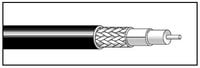 Cable RG59/U 20ga Hi-Res, SDI, 1000ft, black