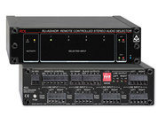 4 In x 1 Out Remote Controlled Stereo Audio Selector with VCA