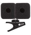 Replacement Kit with Clip & 2 Windscreens for PGA31 Headset Microphone