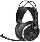 Professional Headset with Cardioid Condenser Mic, and Automatic Mute Switch in Headband