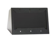 Triple Desktop/Wallmount Chassis for Decora Panels
