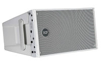 1400W Peak Dual 8" Active Line Array Speaker Module in White