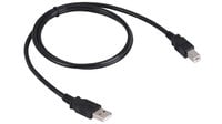 Liberty AV E-USBAB-15 15 ft USB 2.0 Type A Male to Type B Male Cable