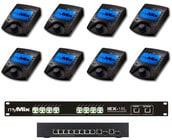 Mix Pack 8 8 myMix Unit Package with 1x IEX16L-A and 1x Power8 Switch