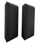 1 Pair of 24" H Acoustic Beveled Corner Bass Traps