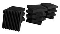 18-Piece Studio Bundle I - 12"x12"x2" Foam Wedge Panels