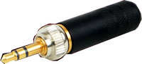 1/8" TRS-M 35HD Series Locking Straight Plug