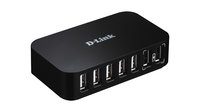 D-Link QuickMedia 7 Port High Speed USB 2.0 Hub