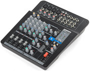 Samson MixPad MXP124FX Compact 8-Channel 12-Input Analog Stereo Mixer with Effects and USB