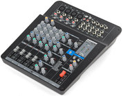 Compact 8 Channel 12 Input Analog Stereo Mixer with Effects and USB