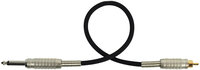25 ft 1/4" TS Male to RCA Male Star-Quad Audio Cable
