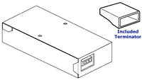 UL Listed Wiring Compartment with Terminator for eColor Cove MX Powercore