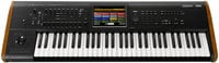 61-Key Keyboard Synthesizer Workstation with Semi-Weighted Keybed