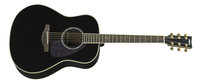 Jumbo Acoustic Guitar, Black Gloss