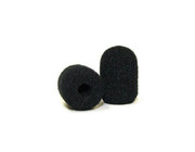 High Density Military Grade Lavalier Microphone Windscreen in Black