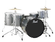 Pearl Drums RS525WFC/C706 5-Piece Drum Set in Charcoal Metallic with Cymbals and Hardware