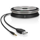 Portable USB Conference Speakerphone for Microsoft Lync