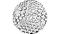 Rosco 33625 Image Glass Gobo, Foam Bubbles