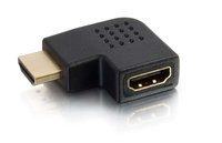 Right Angle Male to Female HDMI Adapter with Left Exit