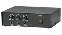 50 Watt RMS Compact Power Amplifier with (3) 1/4" Inputs