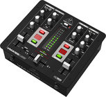 2-Channel DJ Mixer with USB interface