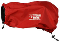 Small Standard Model Storm Jacket Cover in Red