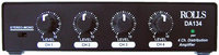 4-Channel Audio Distribution Amplifier with RCA and 1/8" Inputs