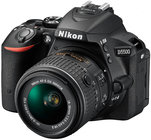 24.2MP D5500 DSLR Camera in Black with NIKKOR 18-140mm VR Lens