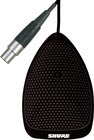 Microflex Supercardioid Boundary Mic with Attached 12' Cable and  Preamp, Black