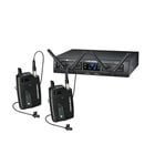Audio-Technica ATW-1311/L System 10 PRO Digital Wireless System with two Bodypacks and Lavalier Mics