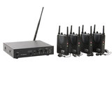 16-Channel UHF Assitive Listening System with (4) Receivers and (1) Transmitter