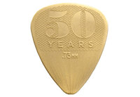 50th Anniversary Gold Nylon Guitar Pick, 12-Pack