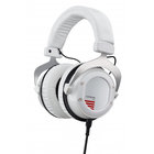 Stereo Headphones, Detachable Cable and Interchangeable Designs, White