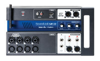 12-Input Remote Controlled Digital Mixer with Onboard Wi-Fi and USB Media Playback