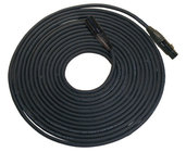 6' 5-Pin Neutrik DMX Cable, Black