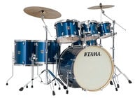 7 Piece Superstar Classic Maple Shell Pack in Indigo Sparkle Finish