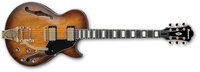 Tobacco Brown Artcore Series Semi-Hollow Body Electric Guitar