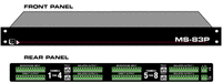 8 Channel, 1 into 3 Microphone Splitter with Phantom Power Buss