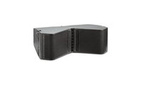 100W 2x6.5" Dual 3-Way Line Array Speaker in Black