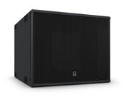 15" 500 W Portable Passive Front-Loaded Subwoofer, Black