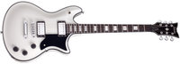Vintage White String-Thru Electric Guitar