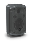 Pair of 3.5" 2-Way 30W Weather Resistant Loudspeakers in Black with 70/100V & Low Impedance Operation