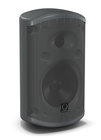 Pair of 5" 60W 2-Way Weather Resistant Loudspeakers in Black with 70/100V & Low Impedance Operation