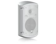 Pair of 5" 60W 2-Way Loudspeakers in White with 70/100V & Low Impedance Operation