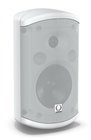 Pair of 5" 60W 2-Way Weather Resistant Loudspeakers in White with 70/100V & Low Impedance Operation