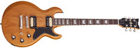 Electric Guitar with Aged Natural Satin Finish