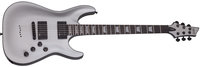 Satin Silver String-Thru Electric Guitar