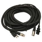 Elite Core PA25-ELITE 25' XLR and AC Snake Cable for Powered Speakers
