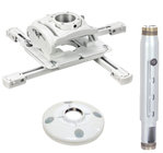 Installation Kit for Projector Ceiling Mounts, White